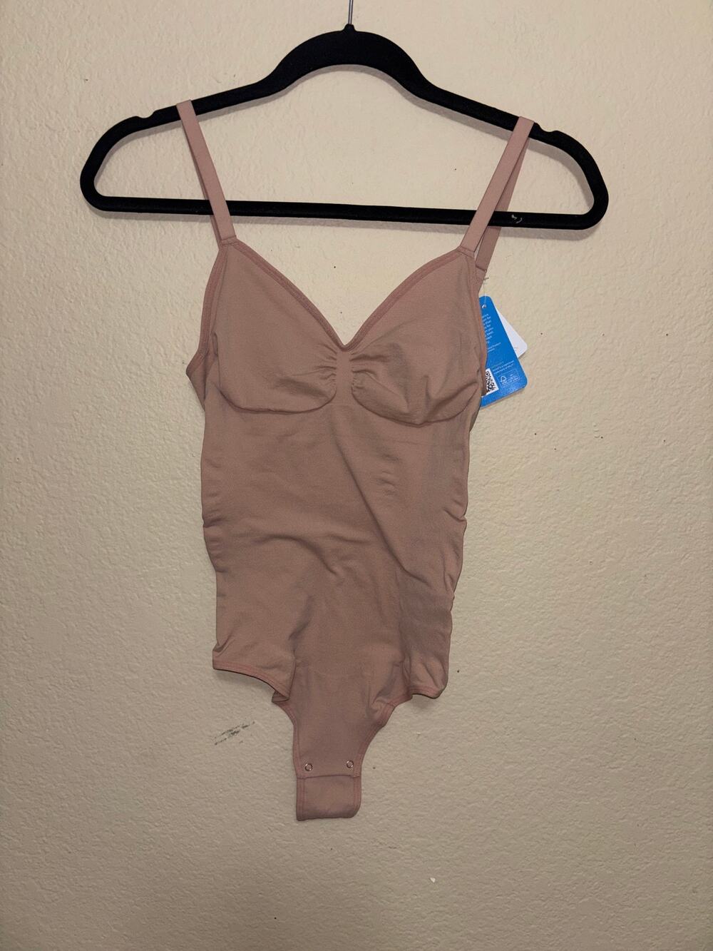 NWT Popilush Taupe Seamless Shaping Bodysuit Tummy Control Shapewear 3XL/4XL